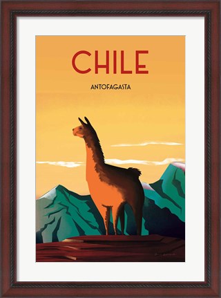 Framed Chile Print