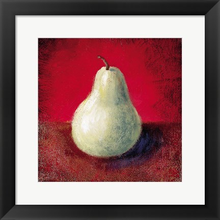 Framed Pear Print