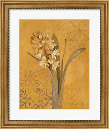 Framed Hyacinth I Print