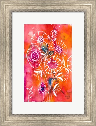 Framed Brightest Blooms Print