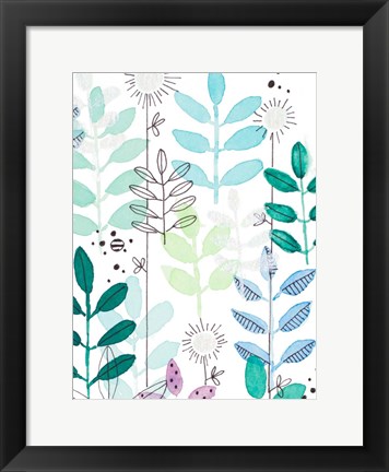 Framed Botanics II Print