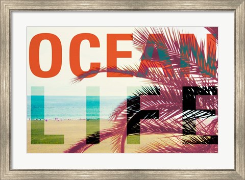 Framed Ocean Life Print