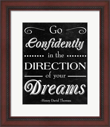 Framed Direction of your Dreams Print