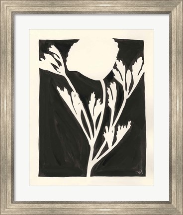 Framed Joyful Spring II Black Print