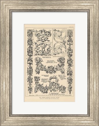 Framed English Renaissance III Print