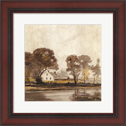 Framed Traditional Landscape 1 Print