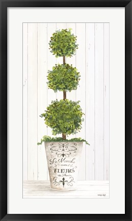 Framed Magnificent Topiary I Print