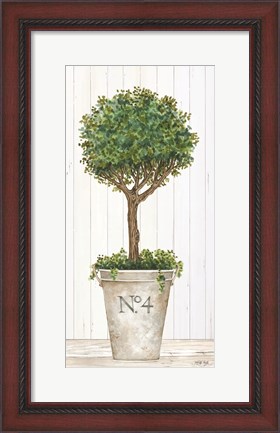 Framed Magnificent Topiary II Print