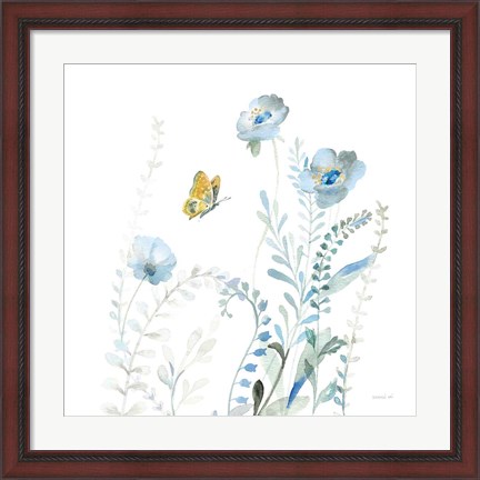 Framed Blues of Summer VI Print