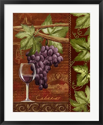 Framed Cabernet Print