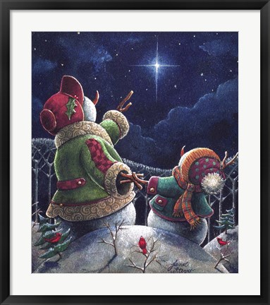 Framed Star Of Wonder-Stever Print