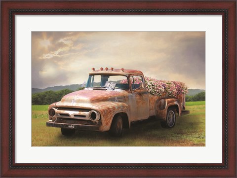 Framed Truckload of Beauty Print