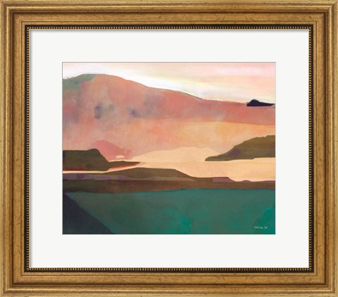 Framed Sunset Sands II Print