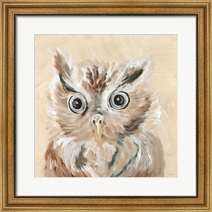 Framed Willow the Owl Print