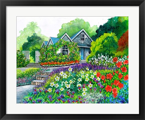 Framed Gardener&#39;s Delight Print