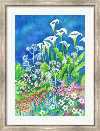 Framed Mixed Bunch Print