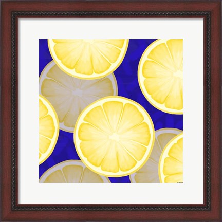 Framed Lemons Print