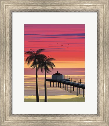 Framed California No Words Print