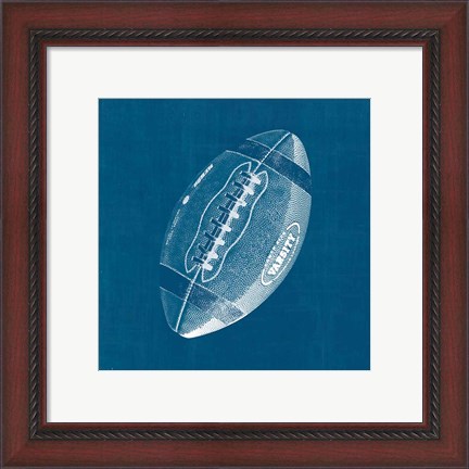 Framed Ball Four Blueprint III Print