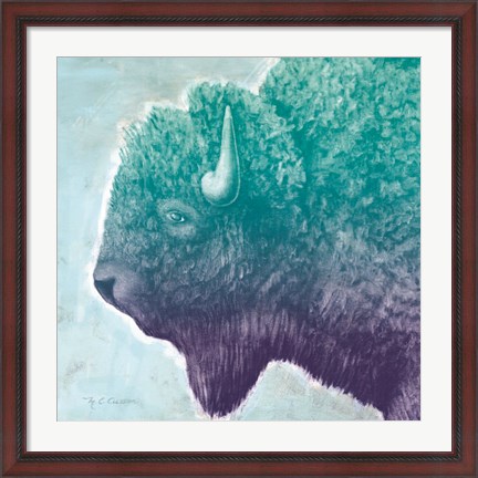Framed Buffalo Blues Print