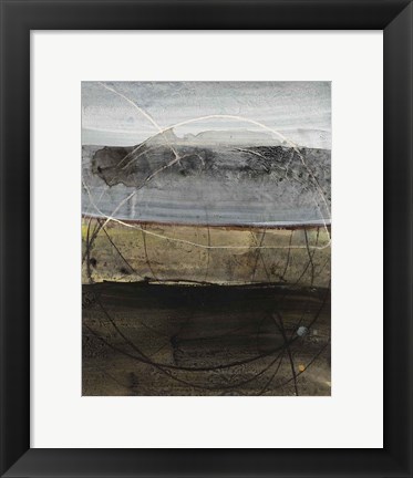 Framed Natural Balance I Print