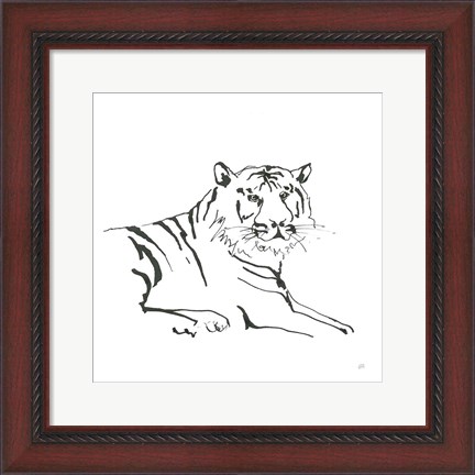 Framed African Animals III Print