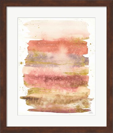 Framed Desert Blooms Abstract II Print