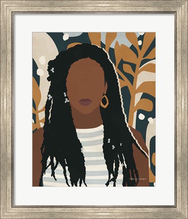 Framed Modern Woman I Print