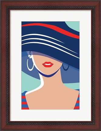 Framed Beach Chic III Print