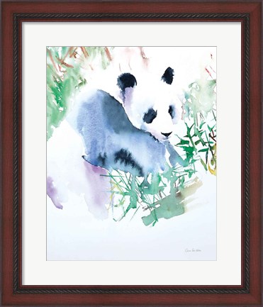 Framed Panda Print