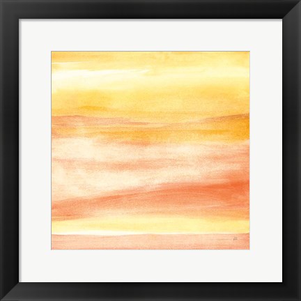 Framed Golden Sands II Print