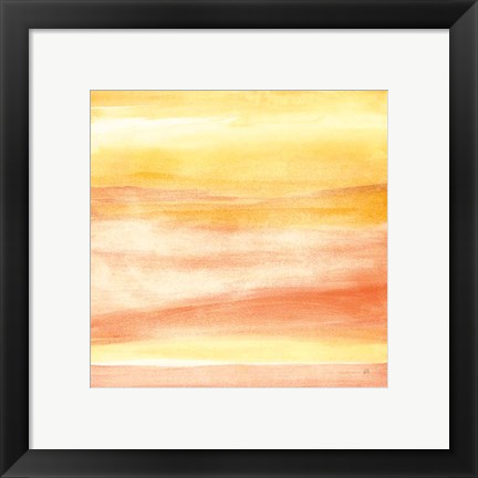 Framed Golden Sands II Print