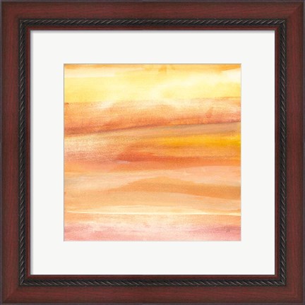 Framed Golden Sands I Print