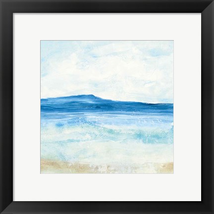 Framed Coastal II Print