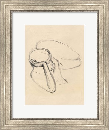 Framed Figure Study I Print