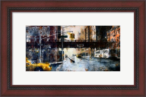 Framed PARK-West 23rd Street High Line Print