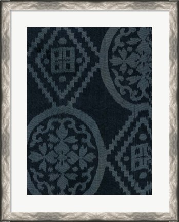 Framed Japanese Patterns I Print