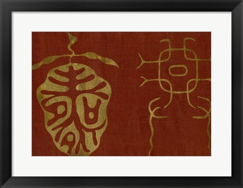 Framed Japanese Symbols II Print