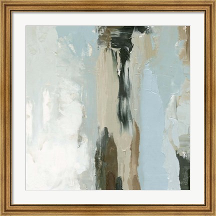 Framed Neutral Landslide II Print