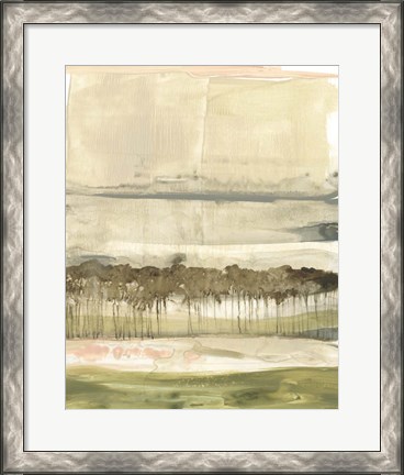 Framed Umber Canopy II Print