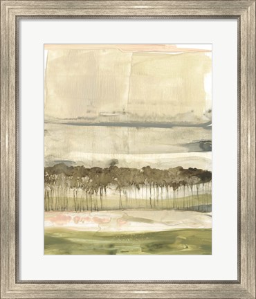 Framed Umber Canopy II Print