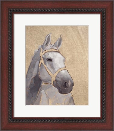 Framed Thoroughbred VI Print