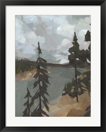 Framed Yellowstone River I Print