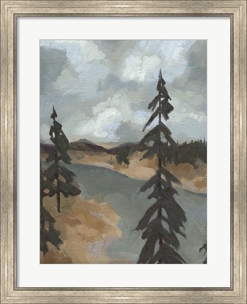 Framed Yellowstone River II Print