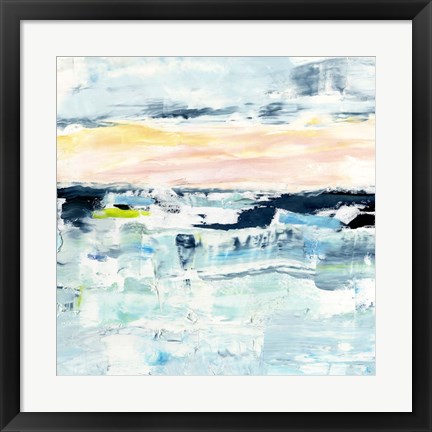 Framed Pastel Mirage II Print