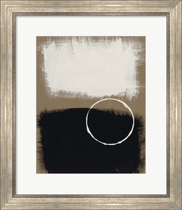 Framed Neutral Rings II Print