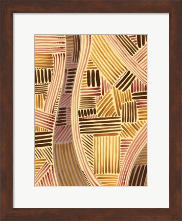 Framed Bands of Pattern II Print