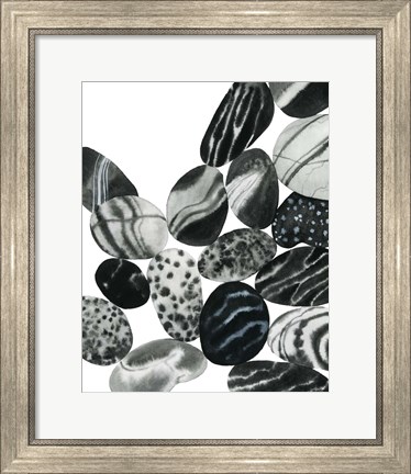 Framed Dalmatian Rocks II Print