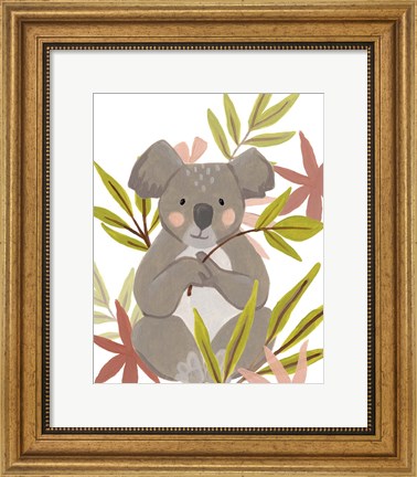 Framed Koala-ty Time I Print