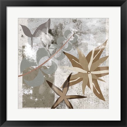 Framed Autumn Forest I Print